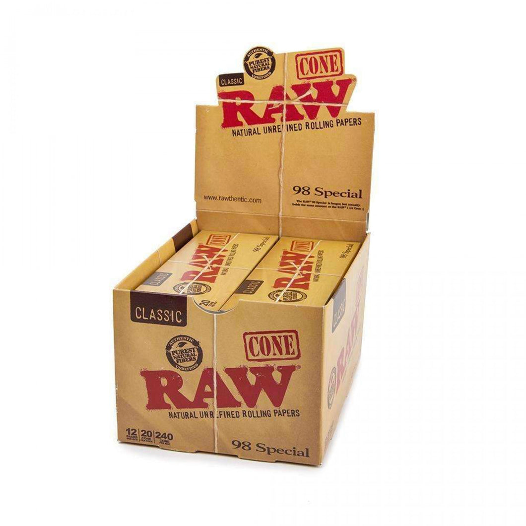 Raw Classic 98 Special Pre-Rolled Cones