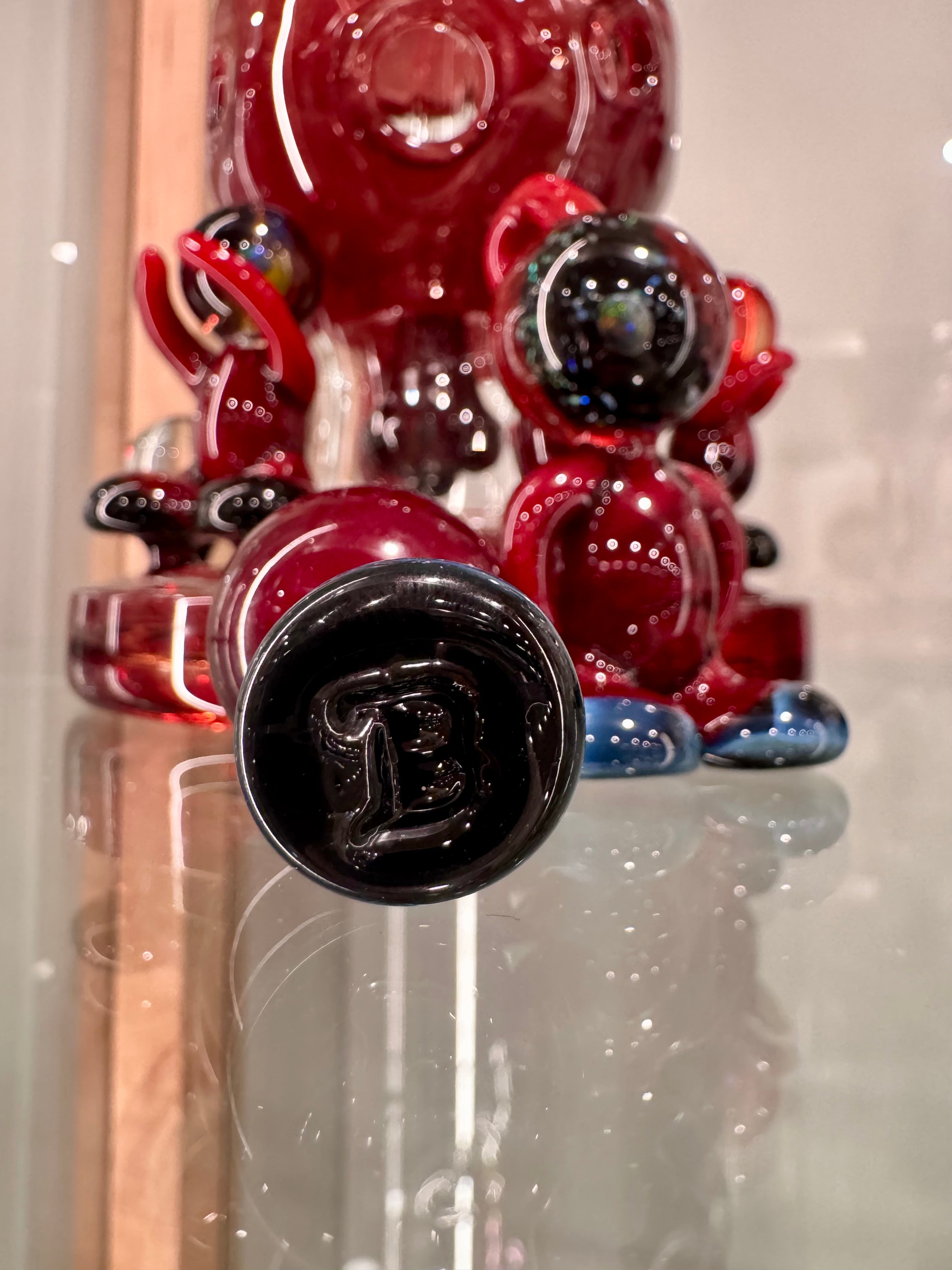 Blazed Glass 10" Fully Worked Fab Egg
