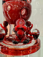 Blazed Glass 10" Fully Worked Fab Egg