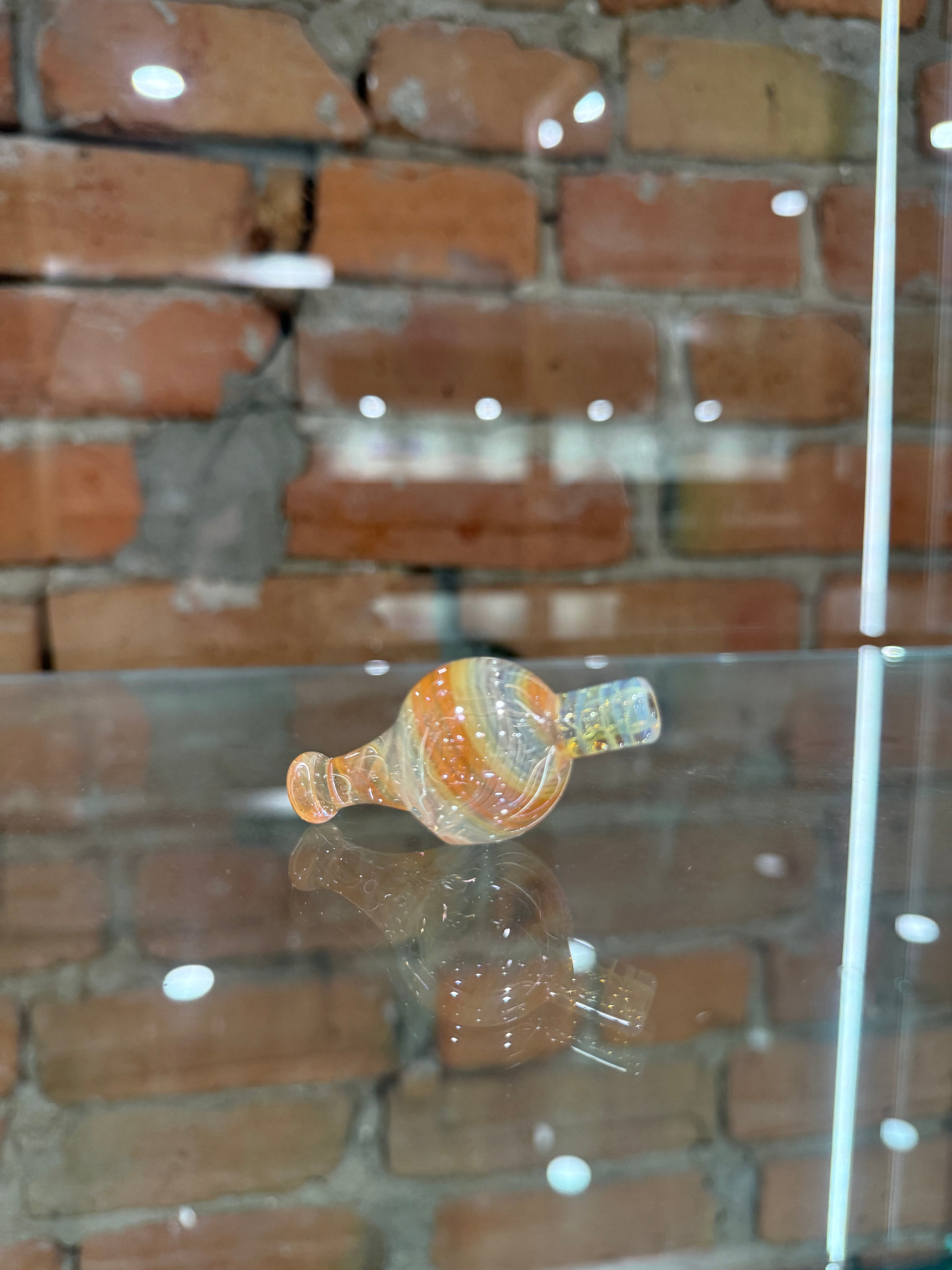 Capsule en verre tombstoned