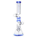 Legendary 18" 7mm Wave Twist Glass Beaker Bong