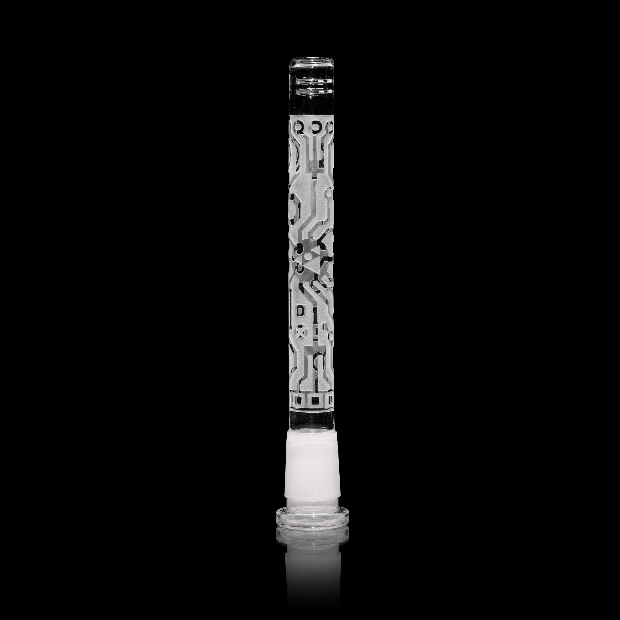 Milkyway Glass Circuitboard 6″ Downstem