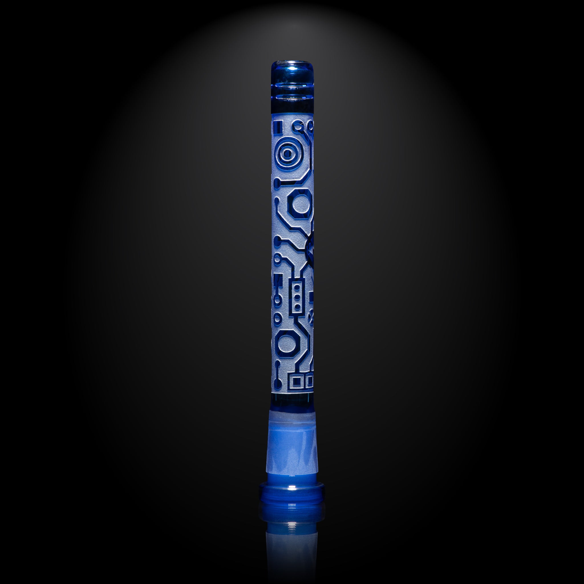 Milkyway Glass Circuitboard 6″ Downstem
