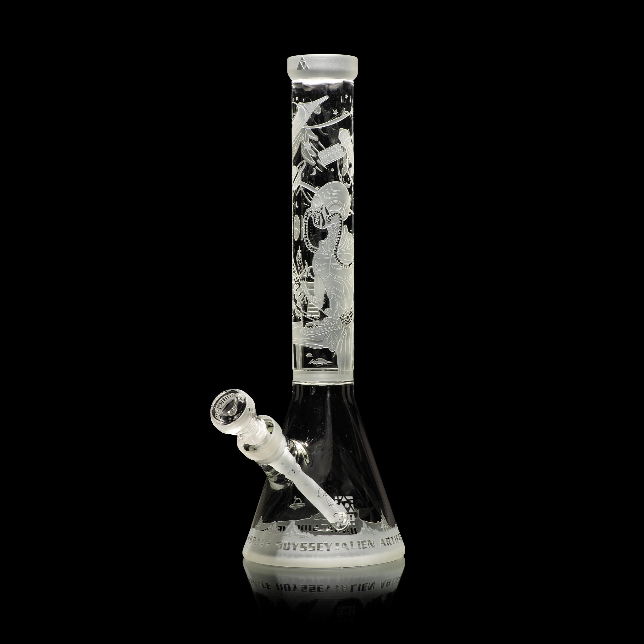 Milkyway Glass Alien Artifacts 16″ Beaker Bong