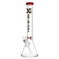 OG Glass 16" 9mm OG Original Coloured Rim Beaker