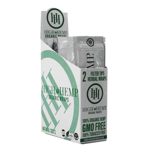High Hemp Organic Wraps - Full Box
