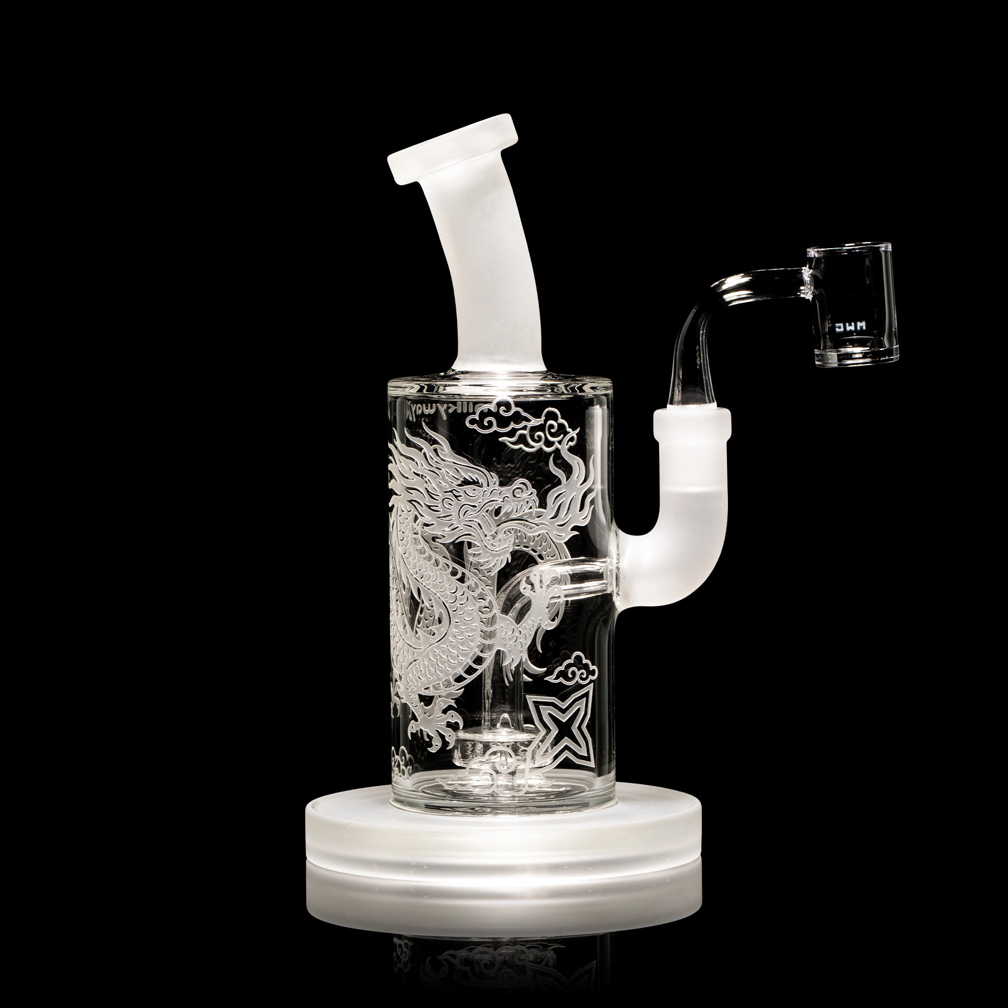 Milkyway Glass Dragon Heart 7″ Dab Rig