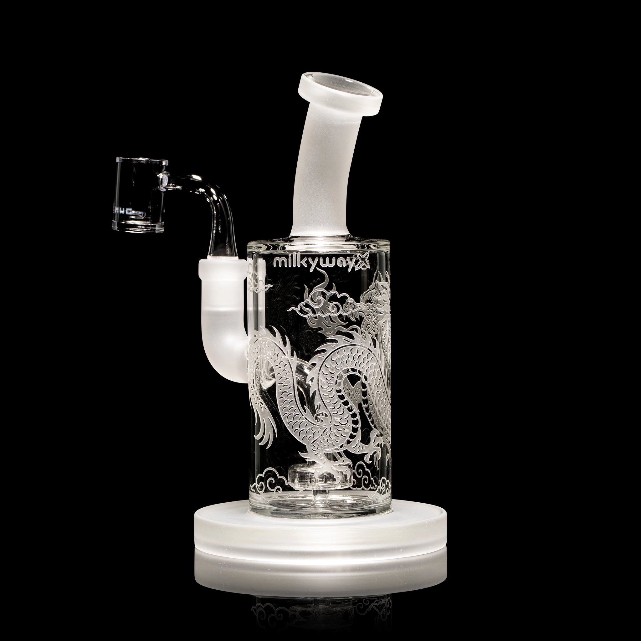 Milkyway Glass Dragon Heart 7″ Dab Rig