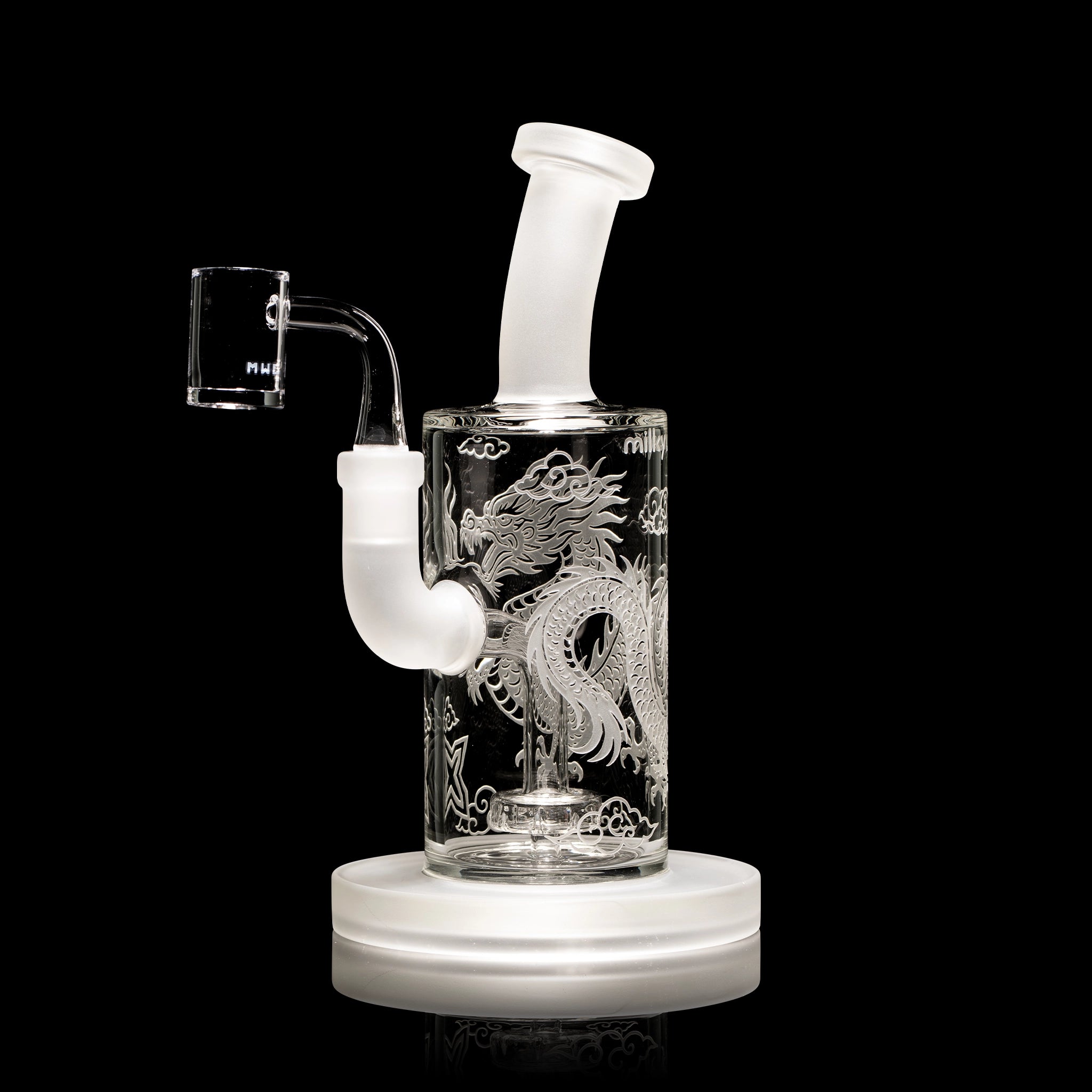 Milkyway Glass Dragon Heart 7″ Dab Rig