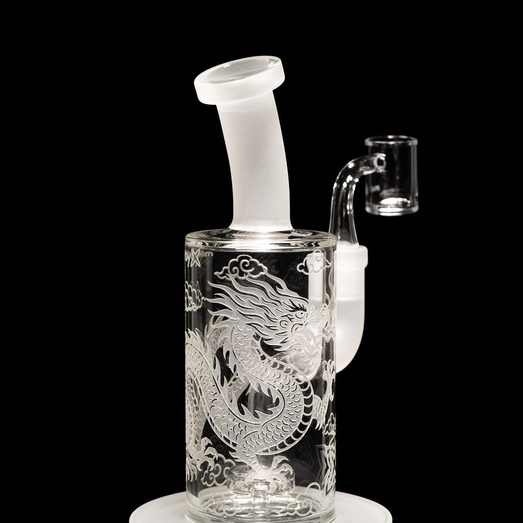 Milkyway Glass Dragon Heart 7″ Dab Rig