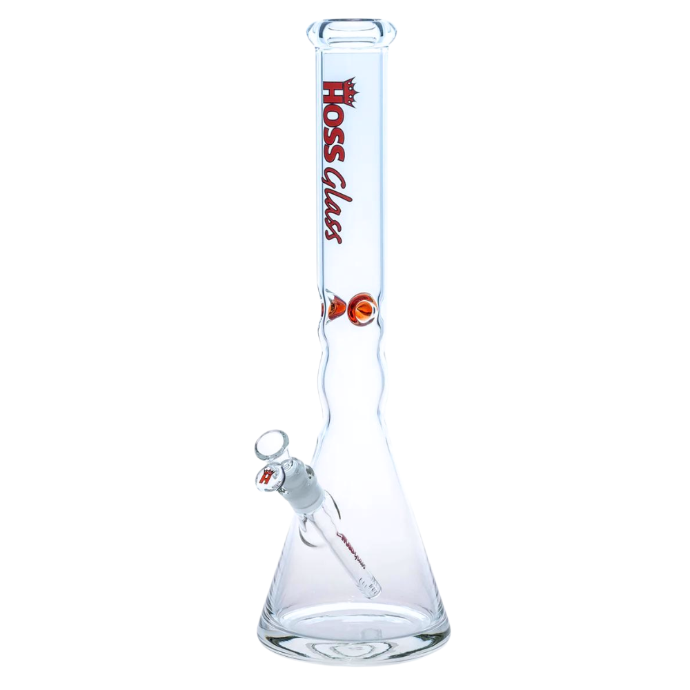 Hoss 18" 5mm Glass Pinched Beaker