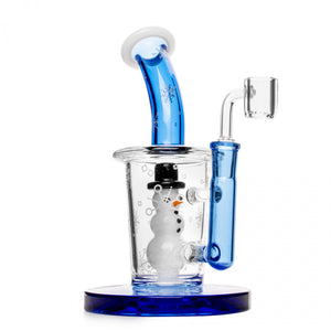 RED EYE GLASS® 8" Snowman Concentrate Rig
