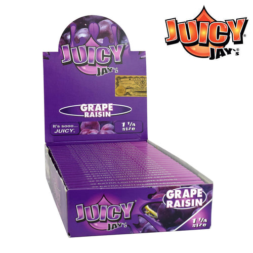 JUICY JAY’S 1¼ – GRAPE (FULL BOX)