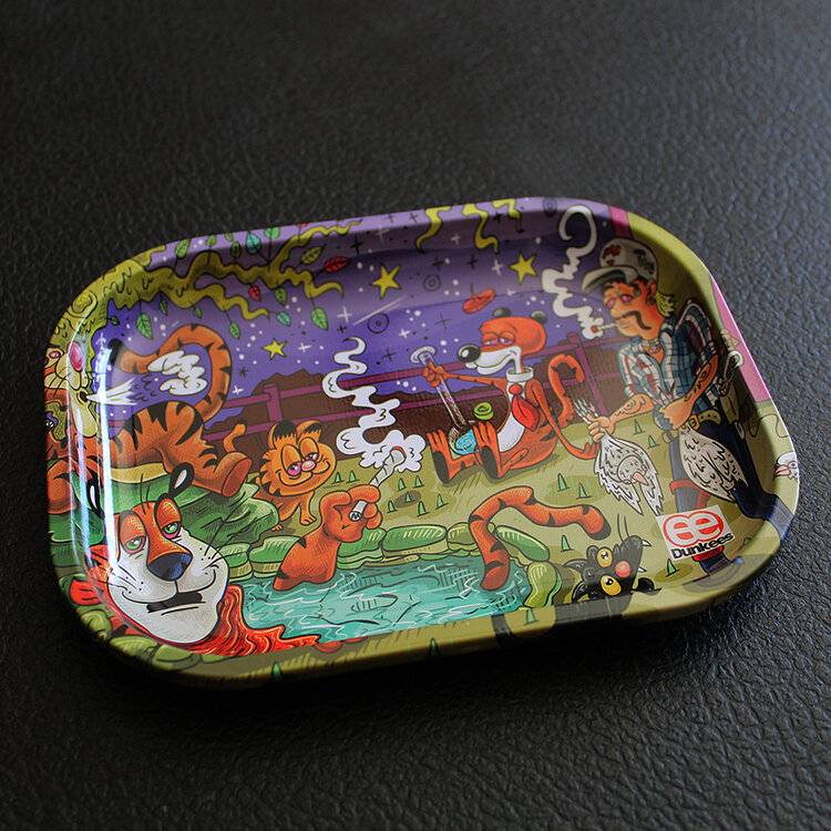 Plateau à rouler Dunkees 5,5" x 7,5" - King of Tigers