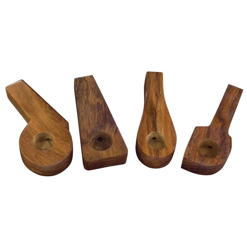 Pipes en bois assorties