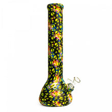 LIT™ SILICONE 13.5" Beaker Tube W/Glass Downstem & Pull-out