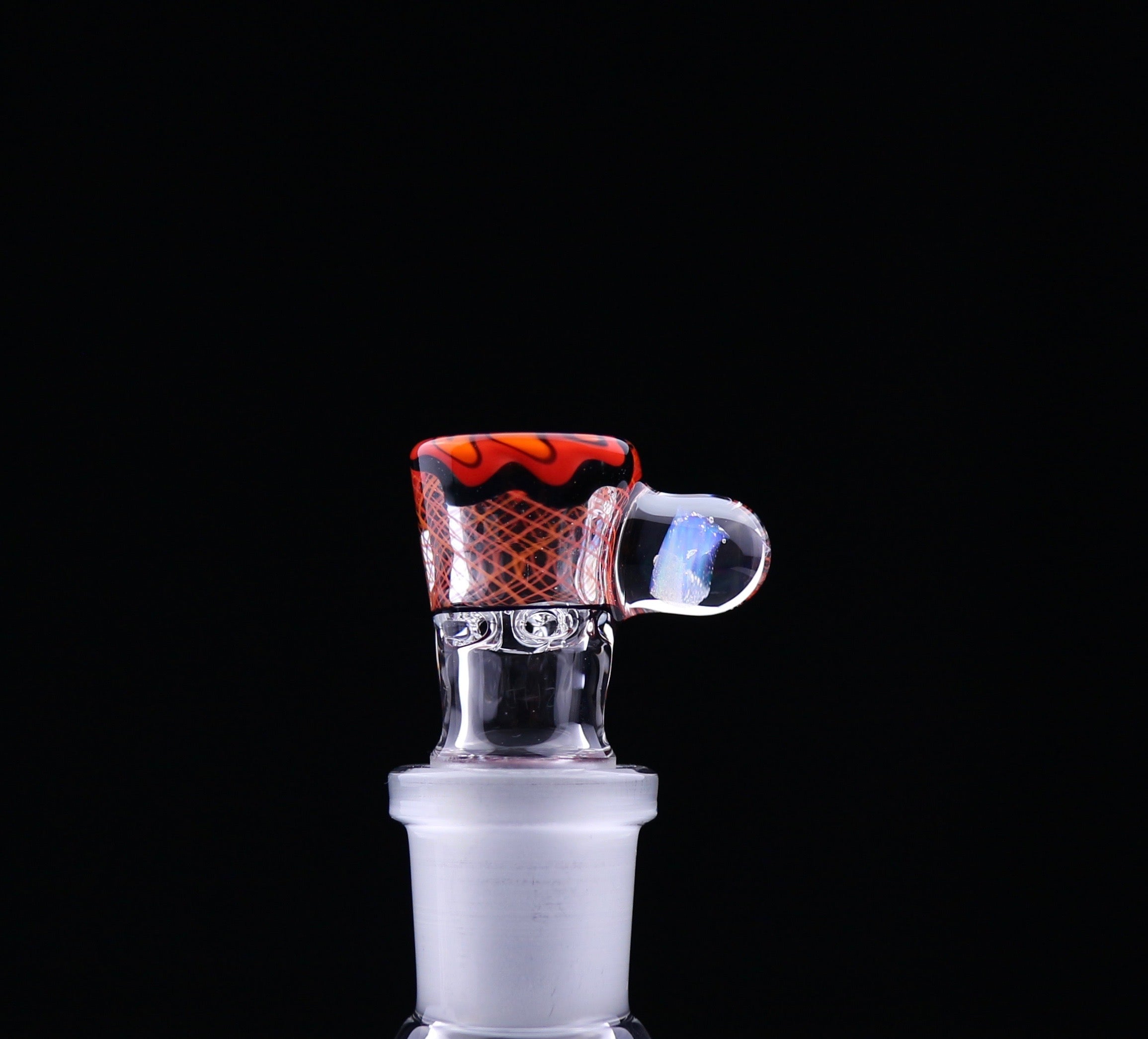 J-Honey Glassworks 18 mm Double Couche Linwork avec Opale - 4 Trous