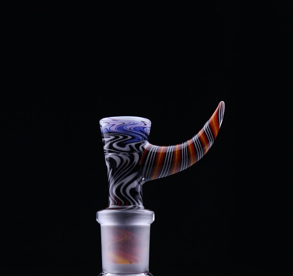 J-Honey Glassworks Wigwag 14 mm avec poignée coulissante - 3 trous