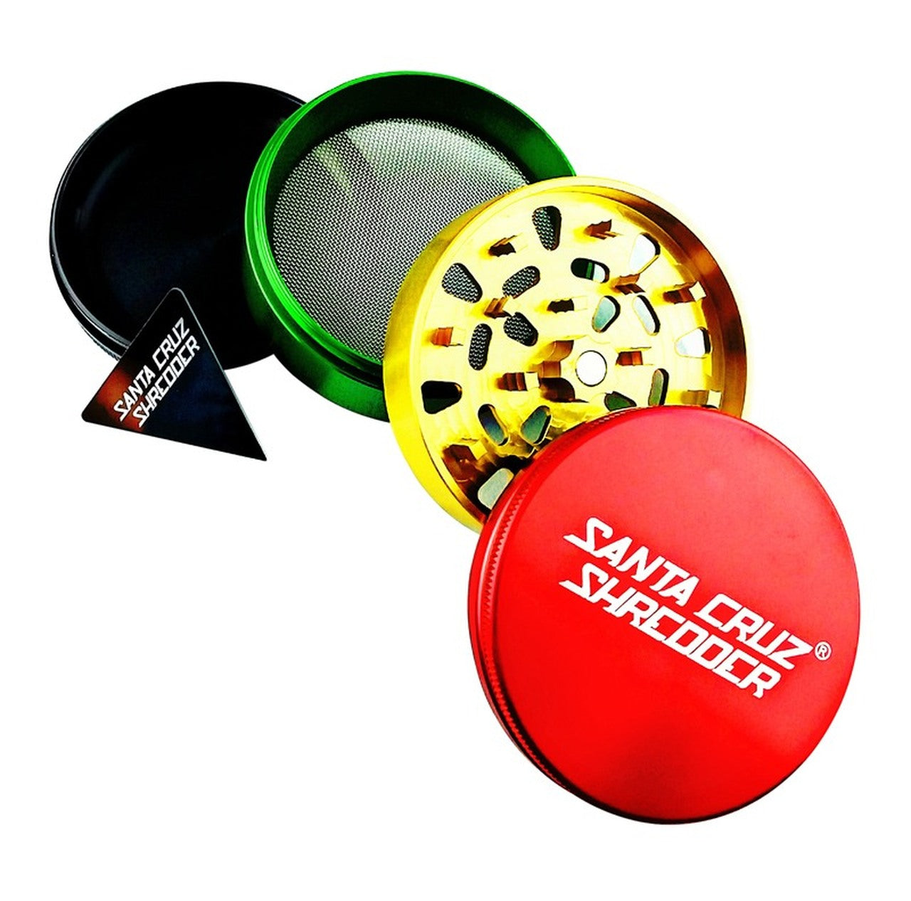 Santa Cruz Shredder 4-Piece Grinder/Pollinator