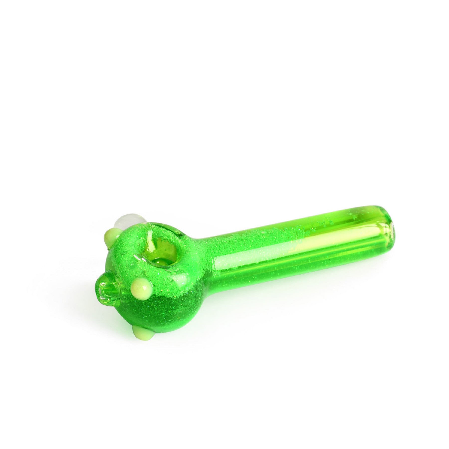 LIT Glass Sparkle Liquid Hand Pipe