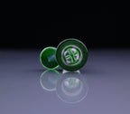J-Honey Glassworks 18 mm Full Retti avec accent de couleur et opale - 4 trous