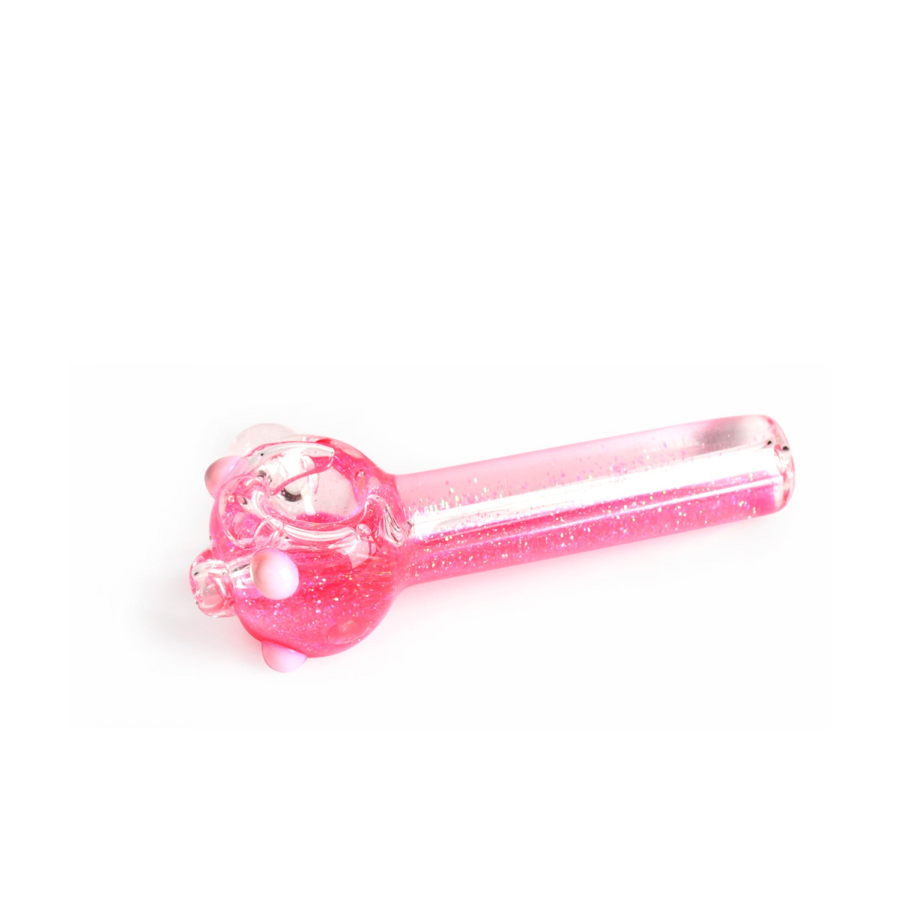 LIT Glass Sparkle Liquid Hand Pipe