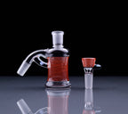 Ensemble de récupérateurs de cendres J-Honey Glassworks Reticello 14 mm
