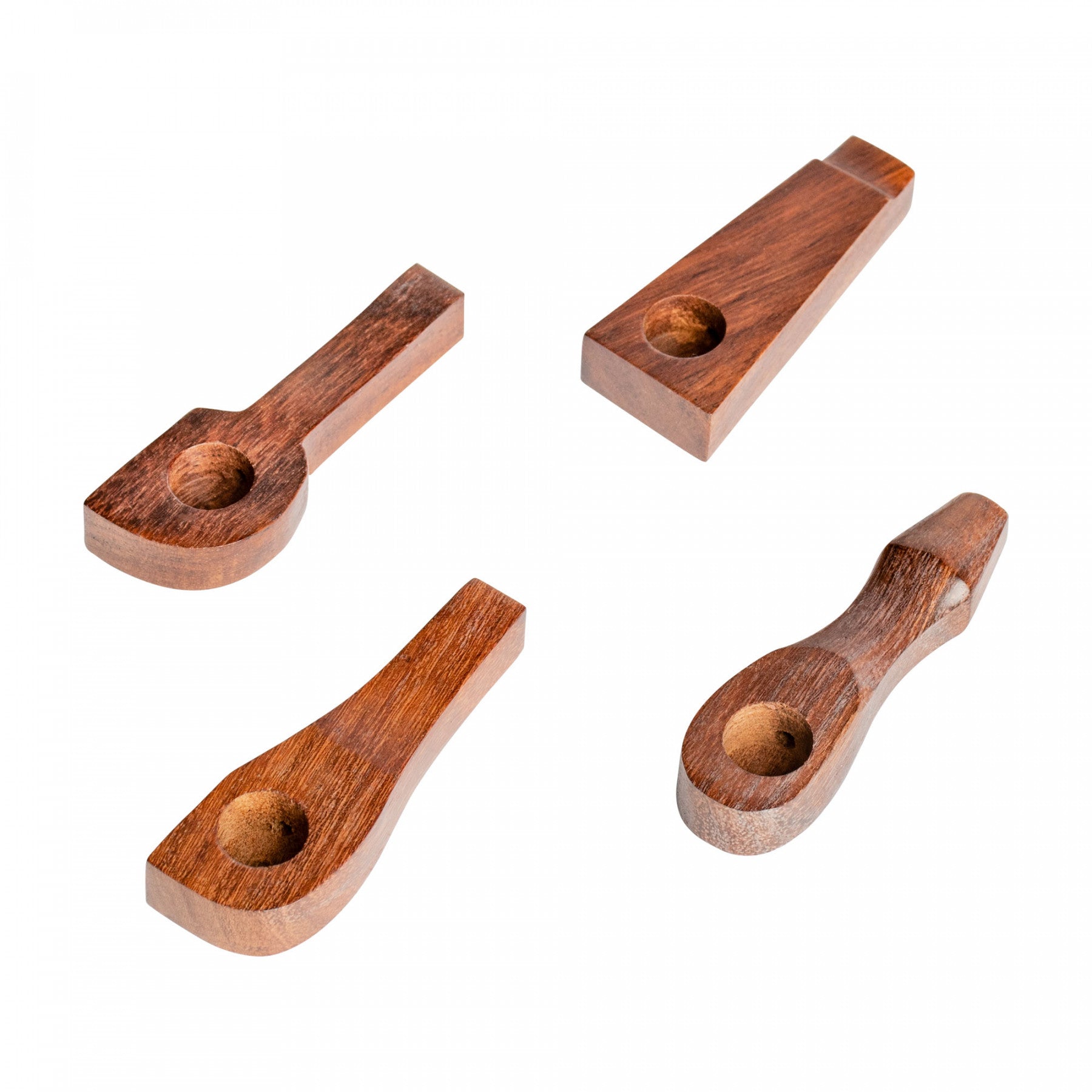 Pipes en bois assorties