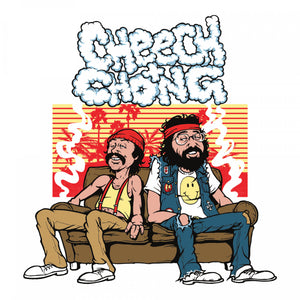 CHEECH & CHONG™ GLASS 15" Couched Beaker Tube - ONLINE ONLY