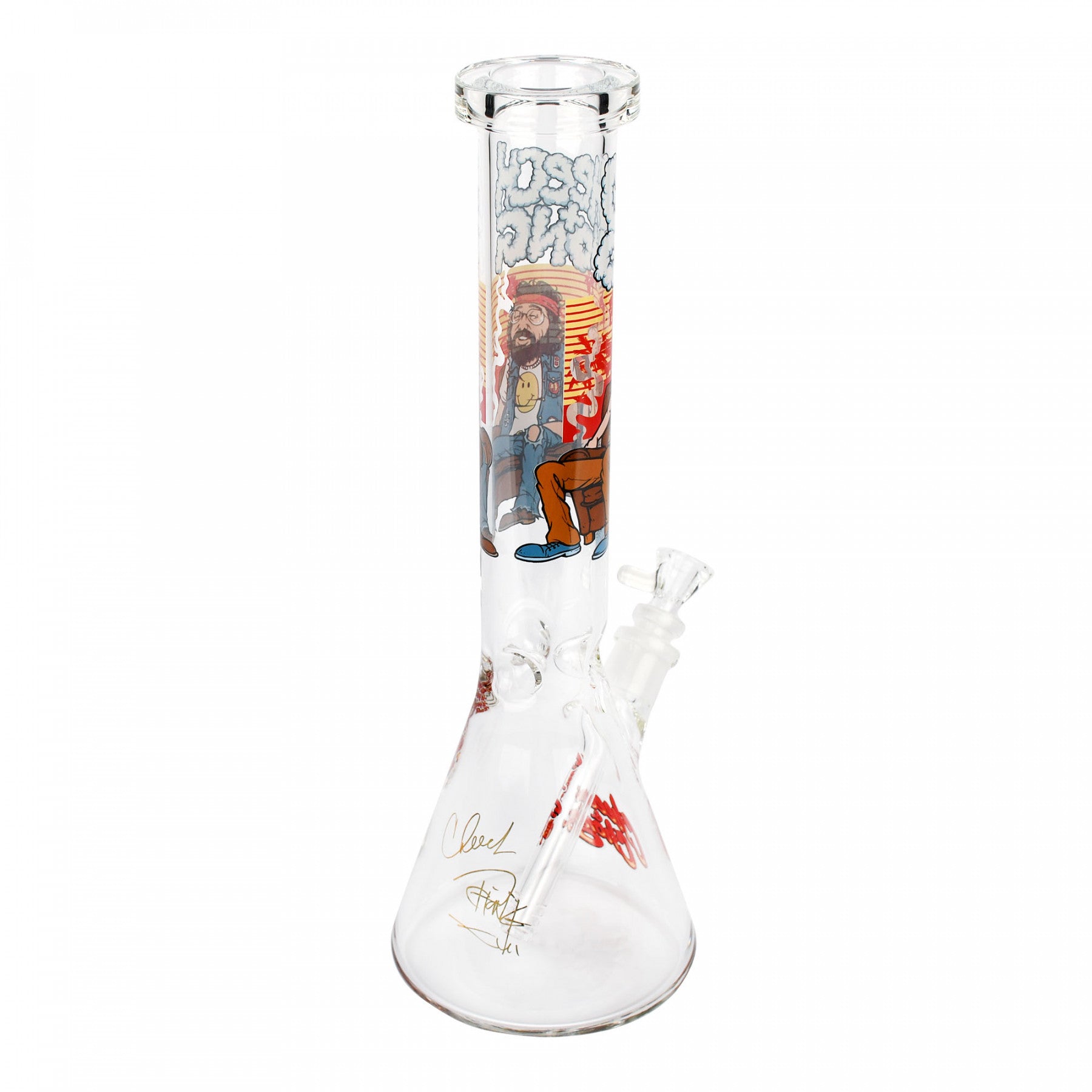 CHEECH & CHONG™ GLASS 15" Couched Beaker Tube