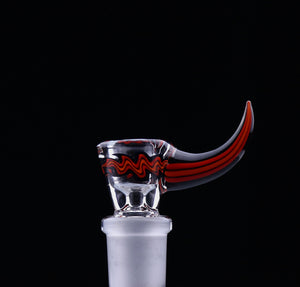 J-Honey Glassworks 14mm Wigwag Accent with Wigwag Handle Slide