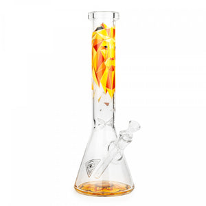 RED EYE GLASS® 15" Lion Beaker Tube - ONLINE ONLY