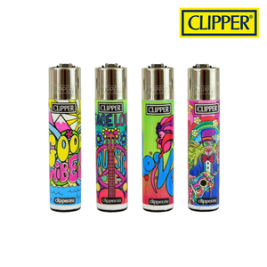CLIPPER HIPPIE 6 LIGHTERS COLLECTION