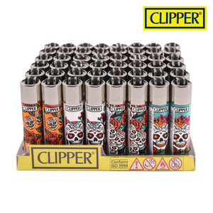 CLIPPER MEXICAN SKULL LIGHTERS COLLECTION