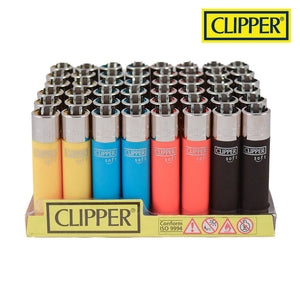 CLIPPER SOFT SOLID COLOUR LIGHTERS