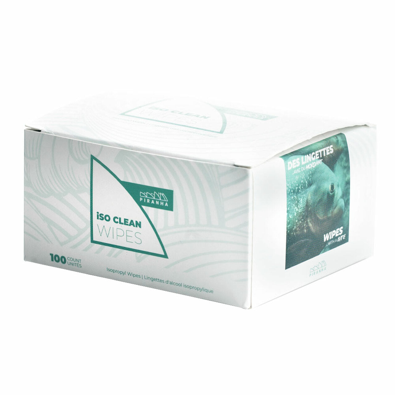 Lingettes Piranha iSo Clean à 90 % d'alcool isopropylique