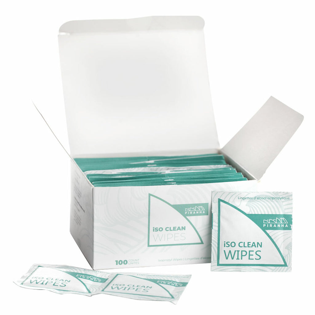 Lingettes Piranha iSo Clean à 90 % d'alcool isopropylique