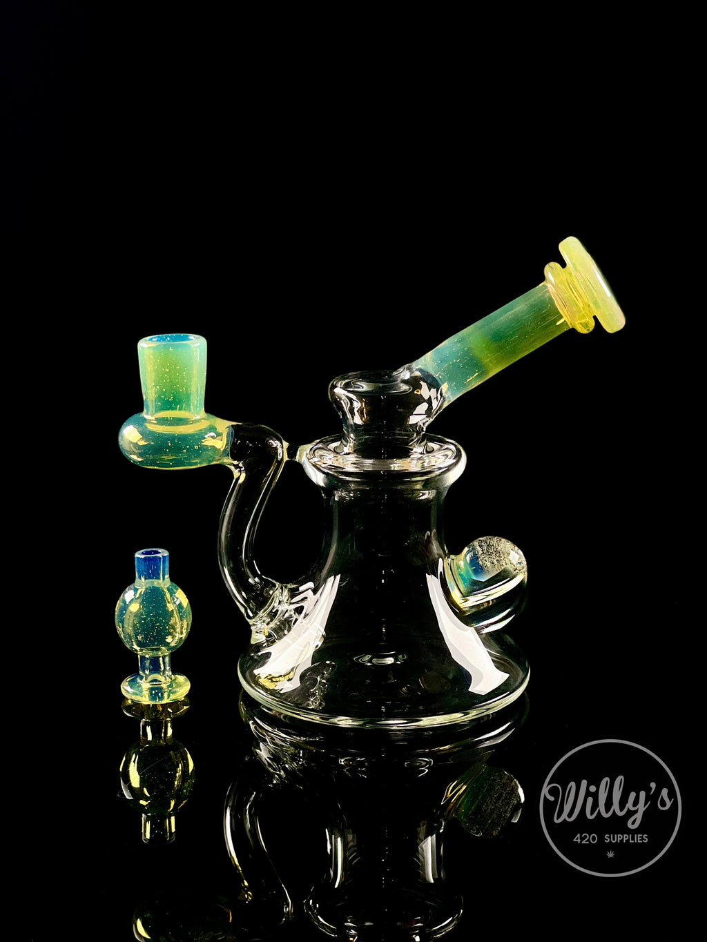 Green Belt Glass Dichro Jammer Mini Tube Set