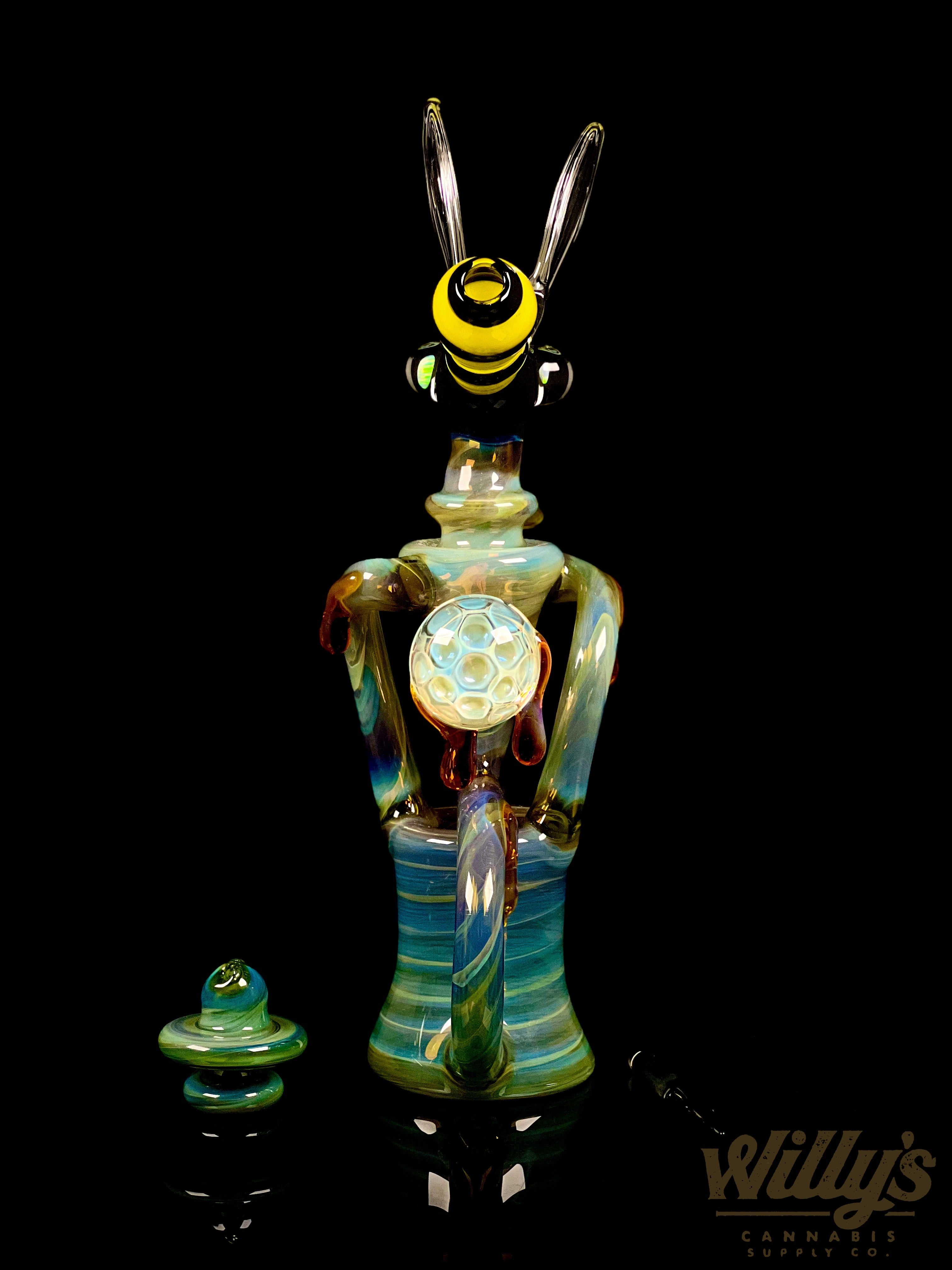 Maritimer Glassworks Full Colour Bee Recycler
