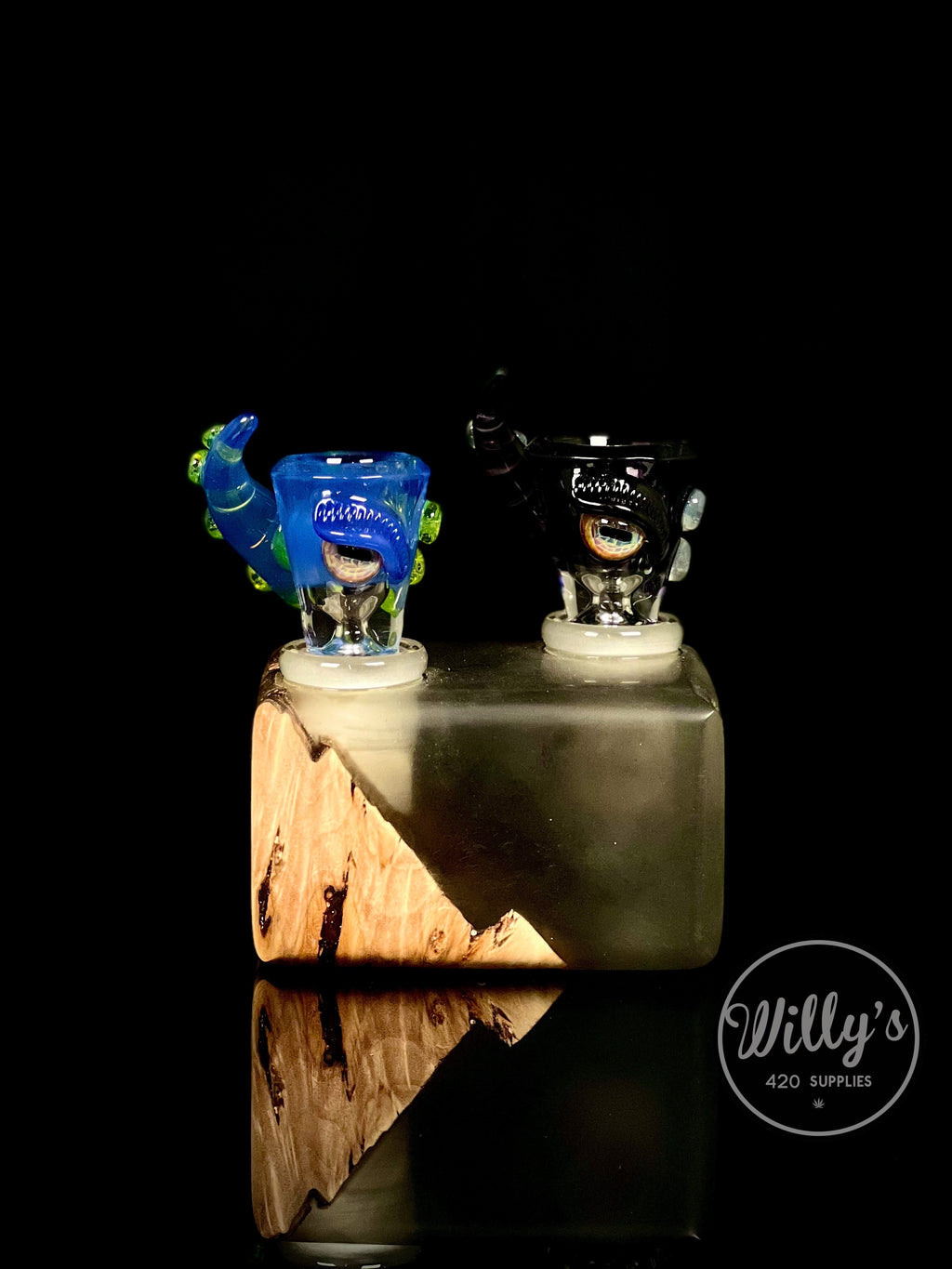 Bols Kraken en verre DrewP de 18 mm