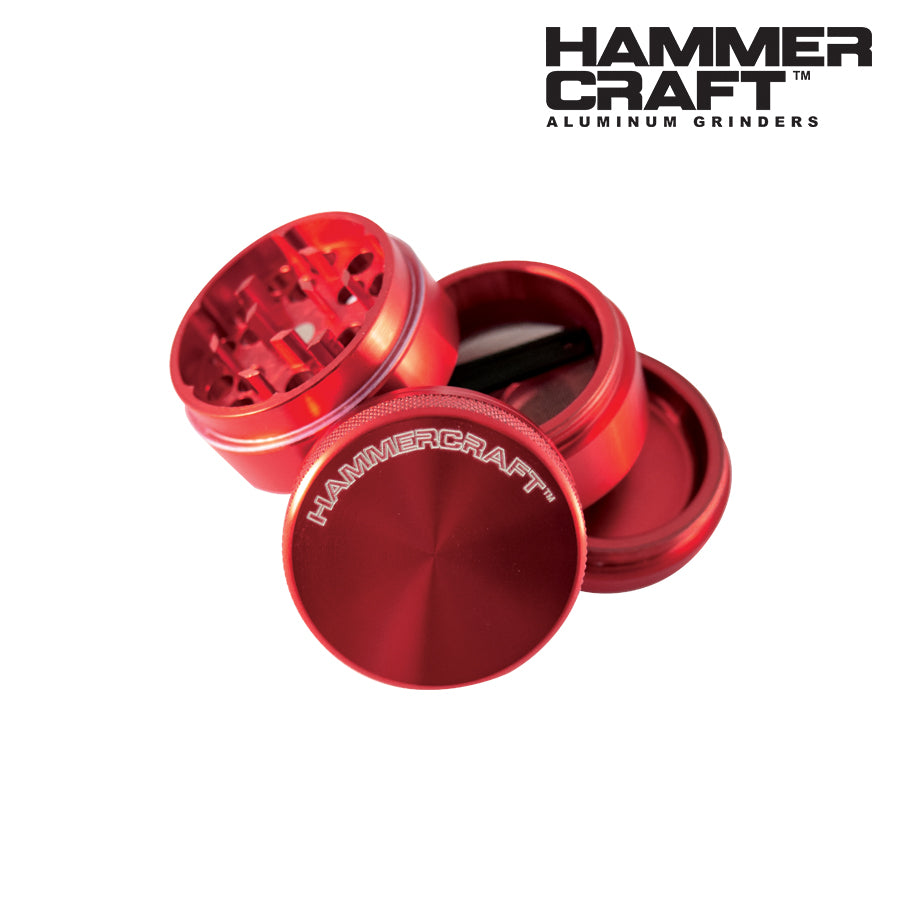 HAMMERCRAFT 4PC LOGO ALUMINUM GRINDERS