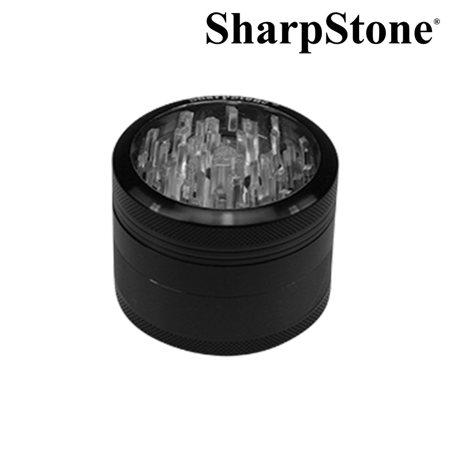 SHARPSTONE GLASS TOP 4PC GRINDERS