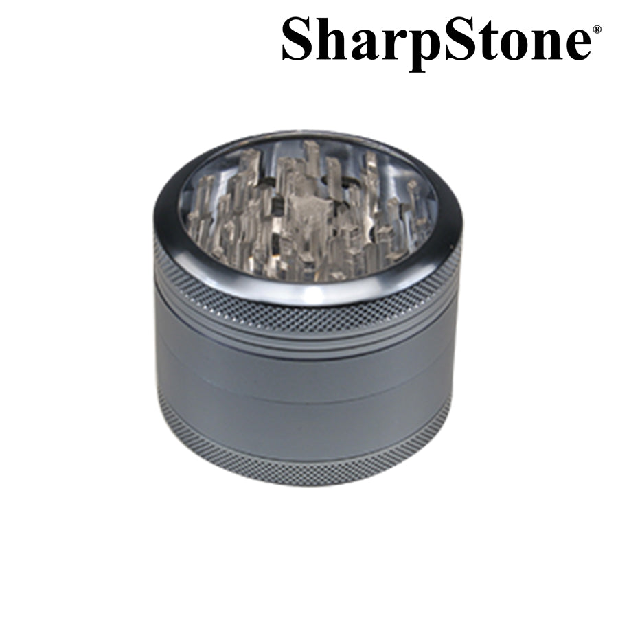 SHARPSTONE GLASS TOP 4PC GRINDERS