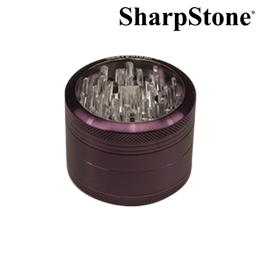 SHARPSTONE GLASS TOP 4PC GRINDERS