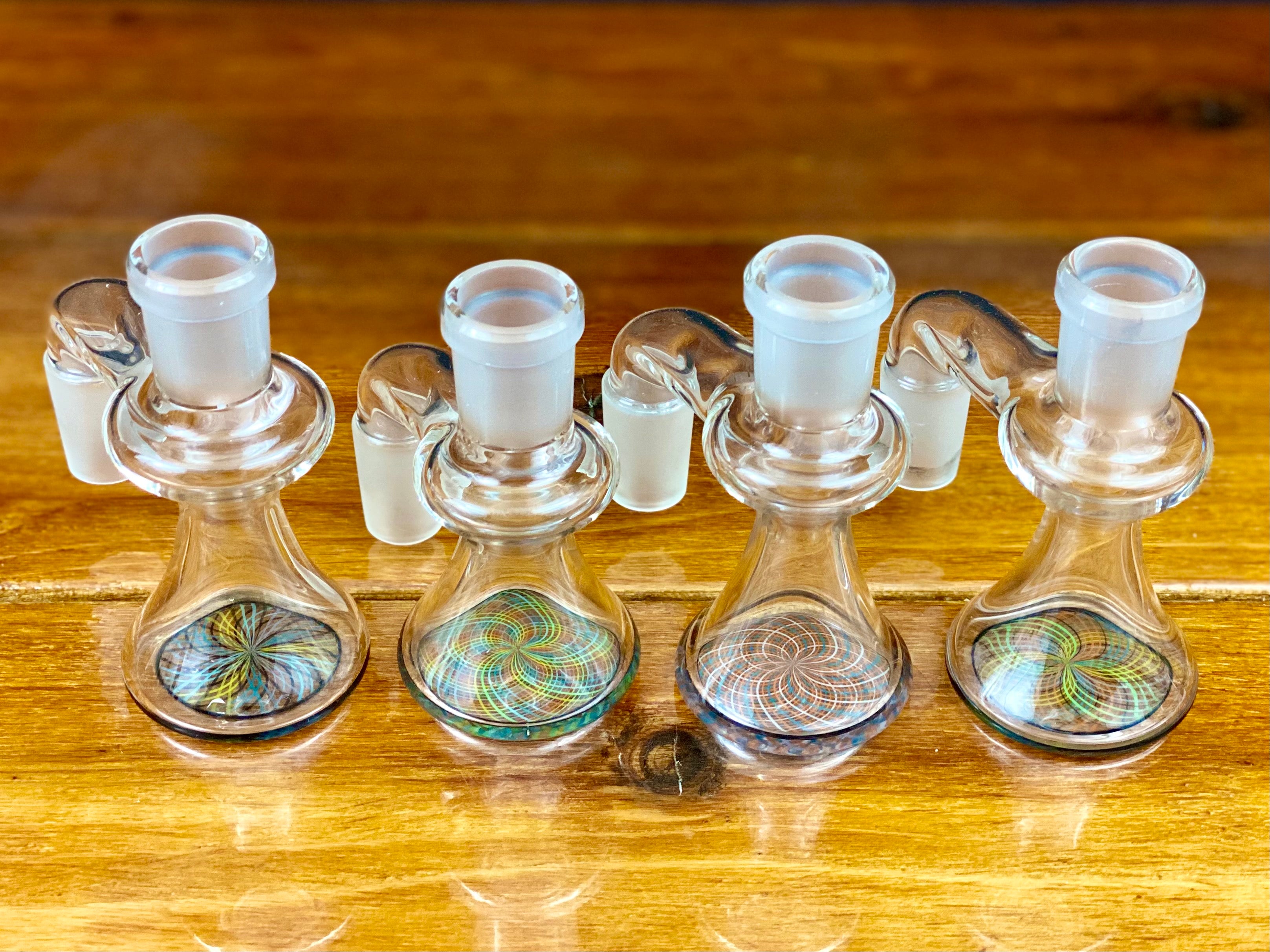 Korey Glass 18mm 90 Degree Retti Ash Catcher