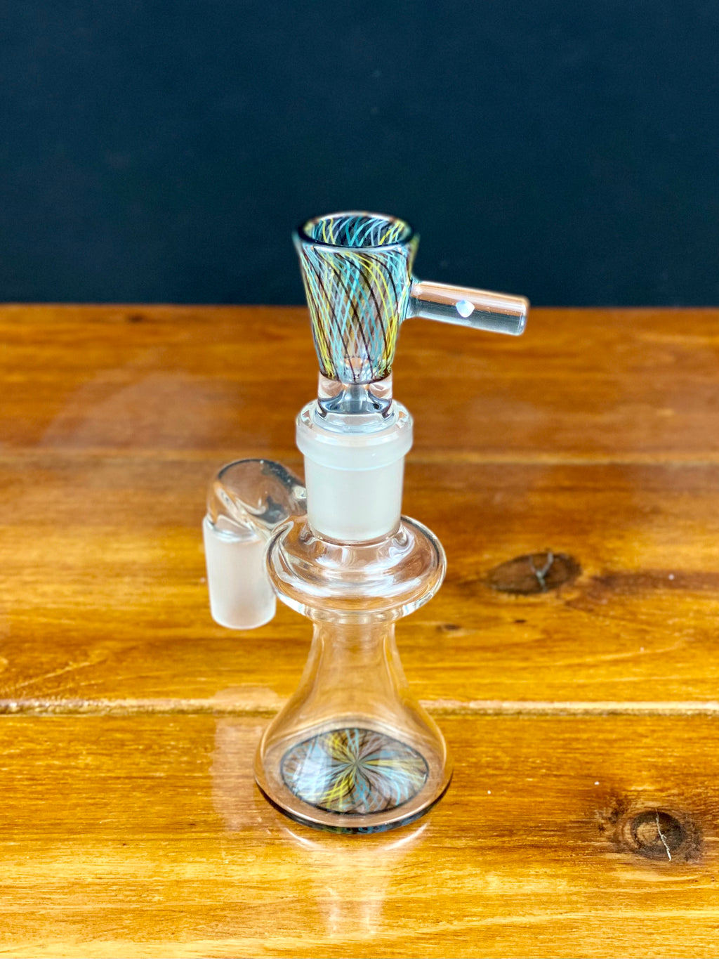 Korey Glass 18mm 90 Degree Retti Ash Catcher