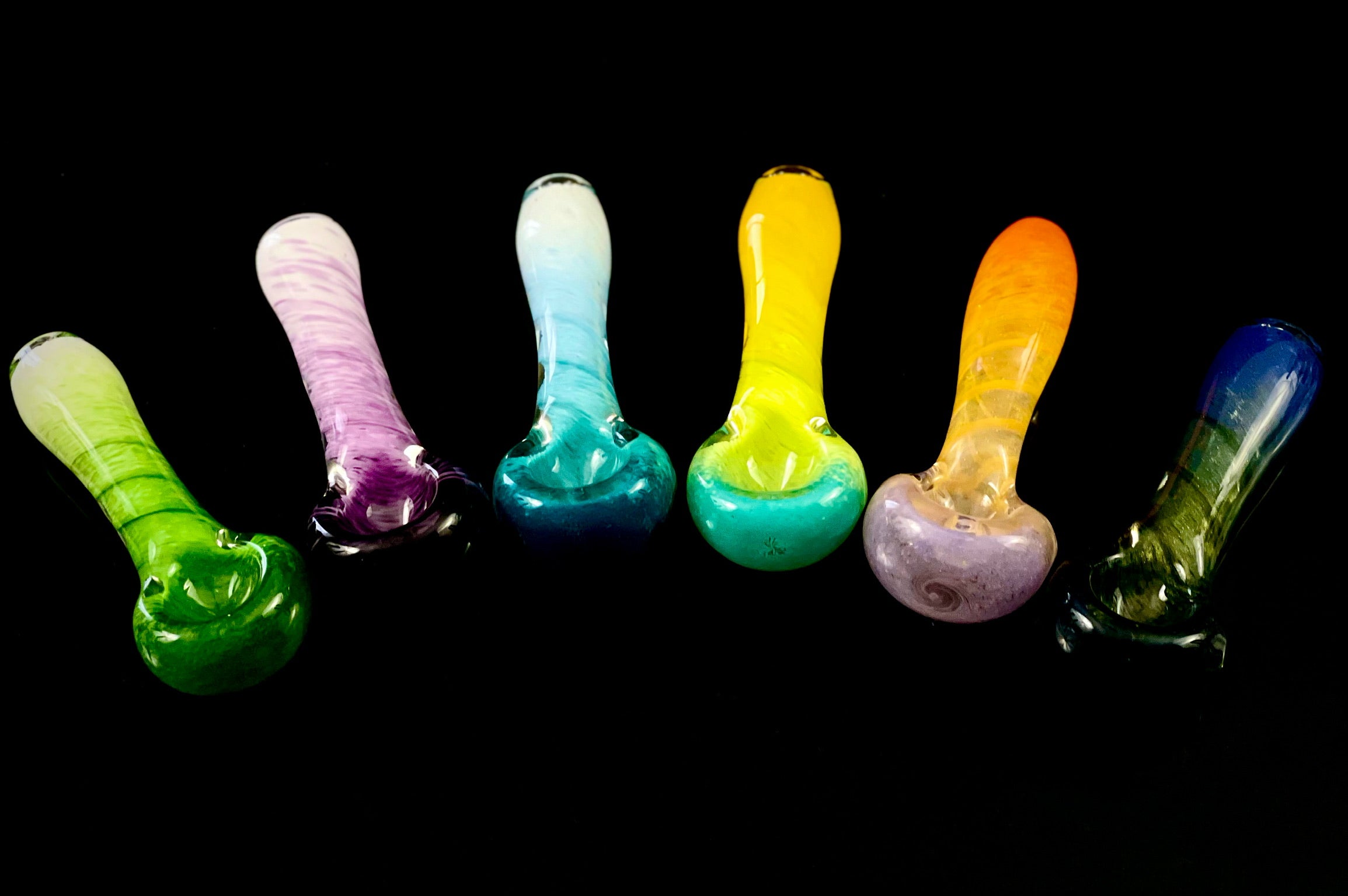 Pipe à friture en verre Hokey Pokey