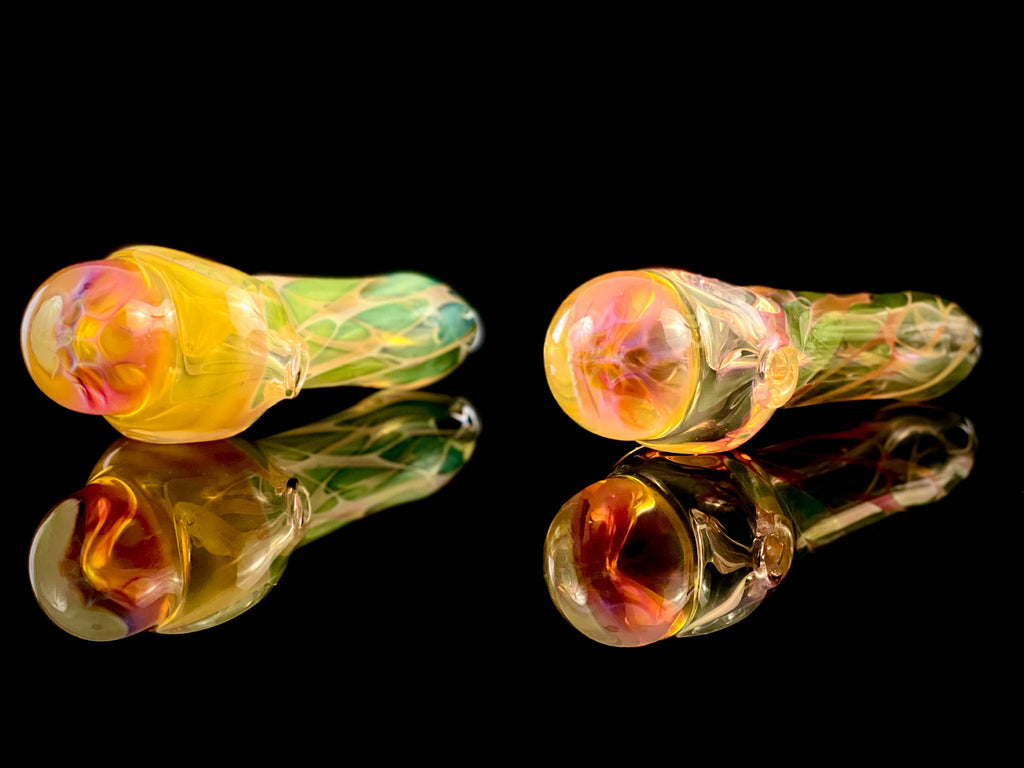 Lowtide Lampwork Fumed Pipe