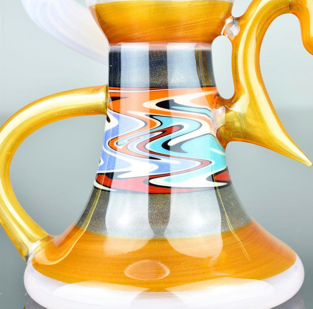 Korey Glass Worked Wig Wag Recycler Set