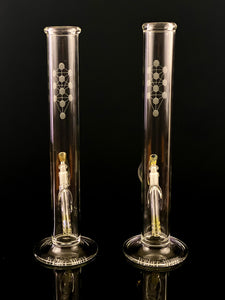 Sepher Glass/Gore Glass 15" Heavy Straight Tube
